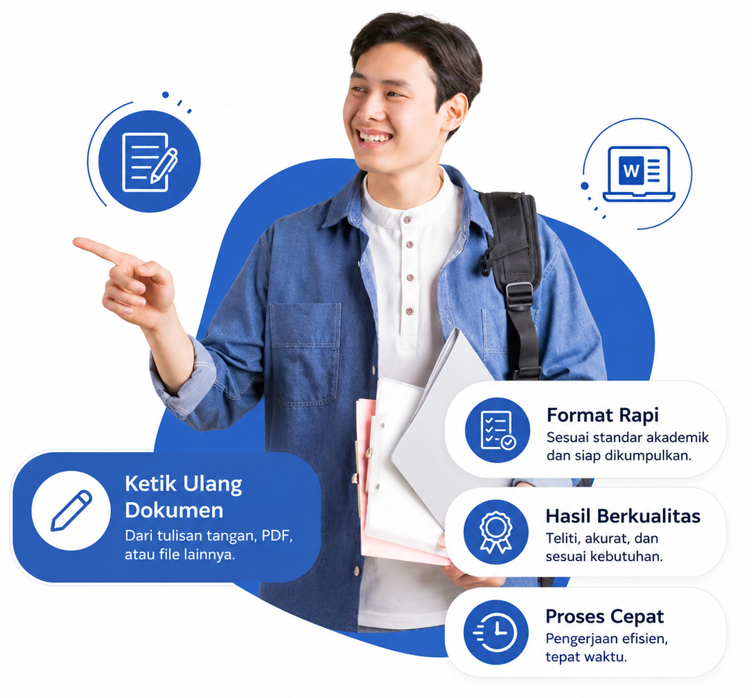 Solusi Pengetikan & Format Dokumen Akademik